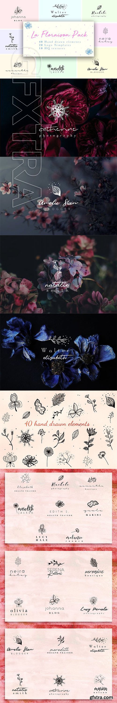 CreativeMarket - La Floraison Pack 2444466