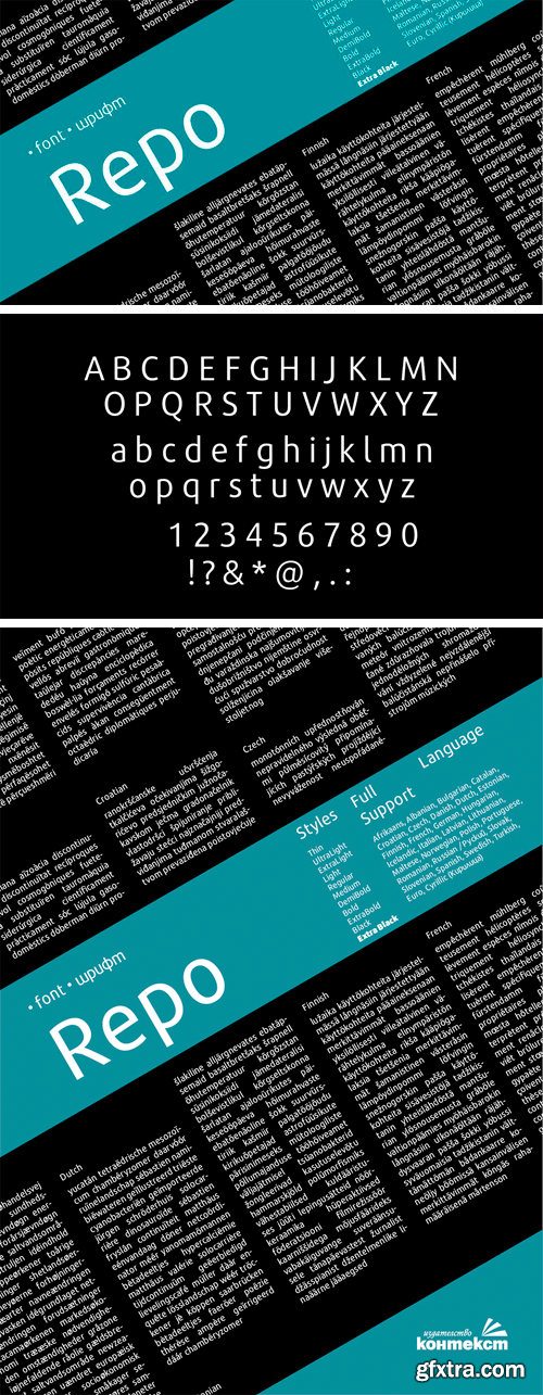 Repo Font Family