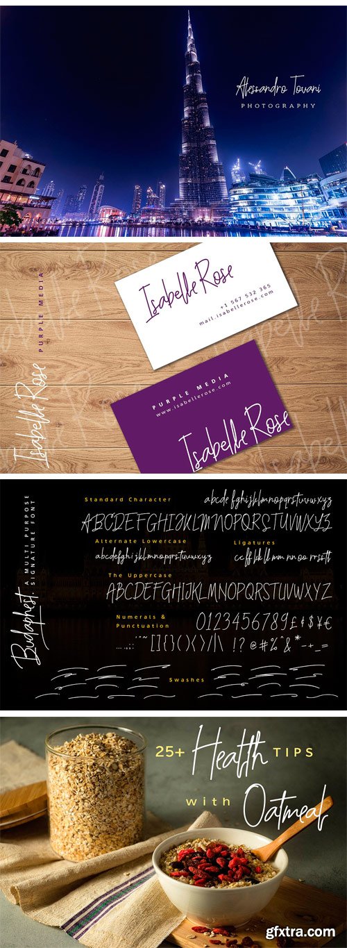 CM - Budaphest Script Font 2395839