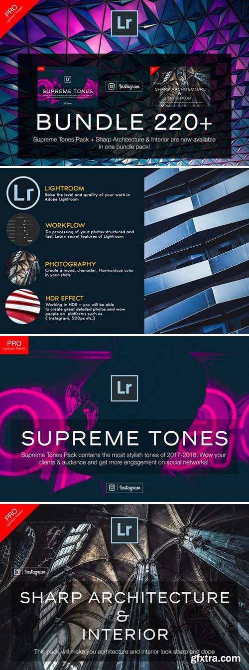 CM - 220+ Bundle Lightroom Presets 2167139