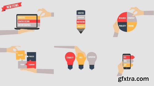 Videohive Flat Design V3 7548532