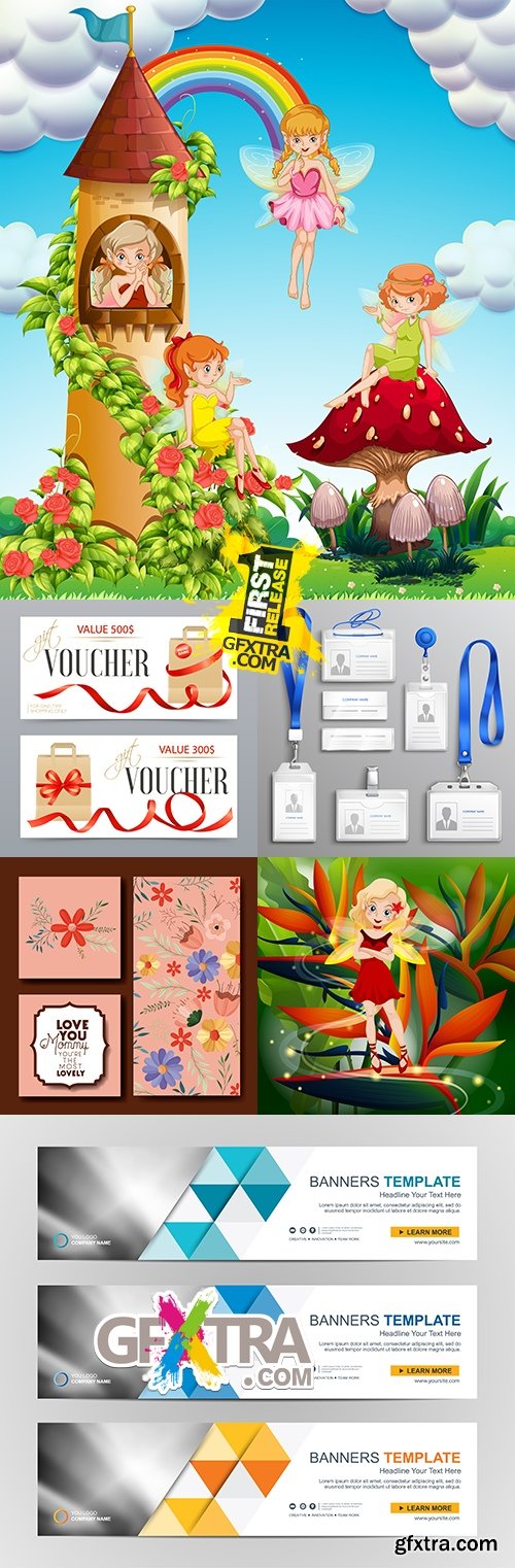 Modern big collection illustrations and elements design 29