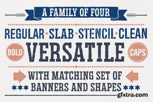 Redgar Font Family