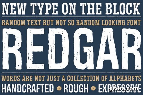 Redgar Font Family