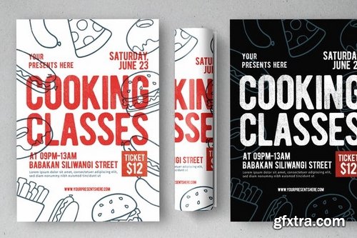 Cooking Class Flyer