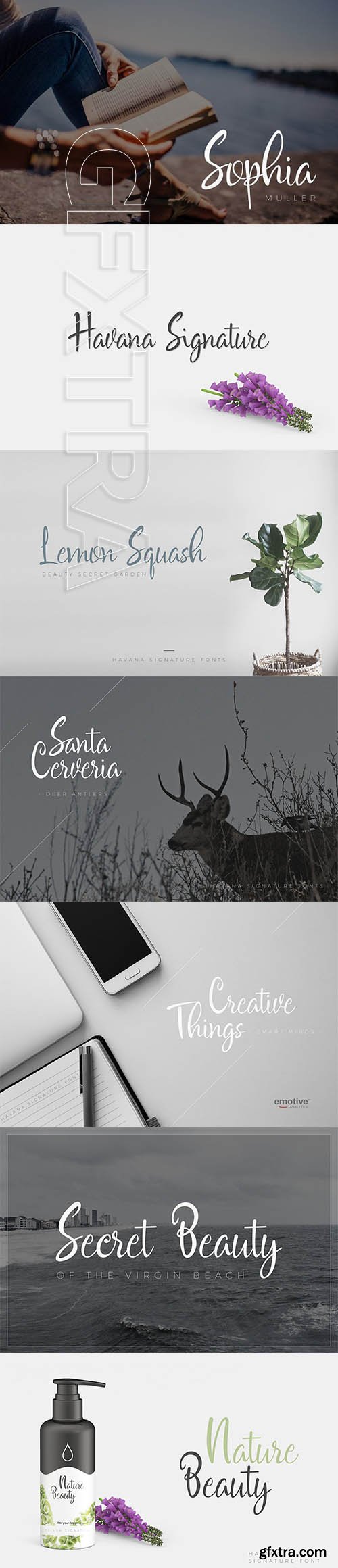 CreativeMarket - Havana Signature Fonts 2443562