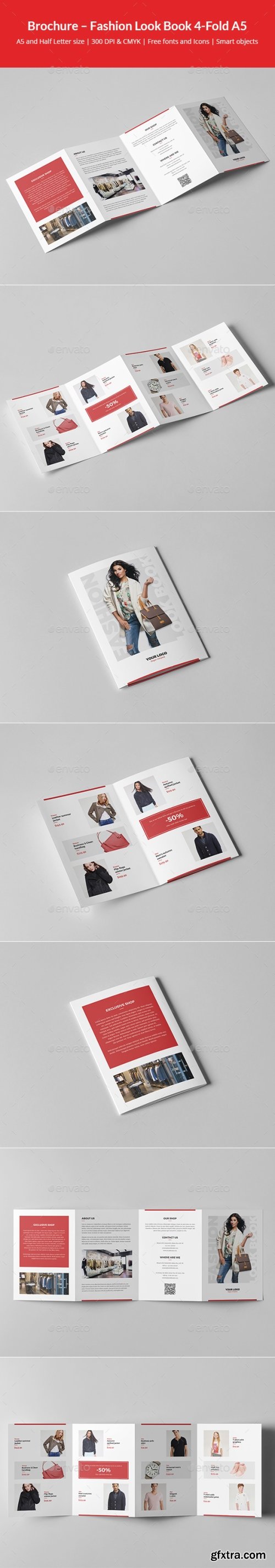 Graphicriver - Brochure – Fashion Look Book 4-Fold A5 21758386