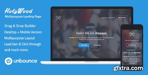 ThemeForest - Holy Wood v1.0 - Unbounce Multipurpose Landing Page Template - 17523562