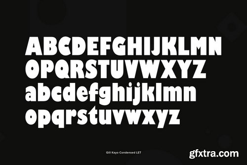 Gill Kayo Condensed Font