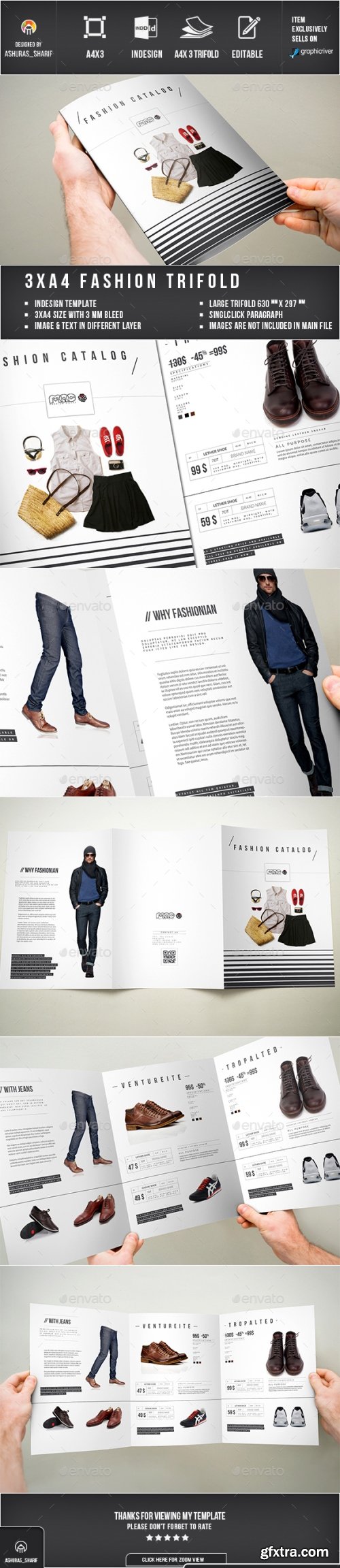 Graphicriver - Trifold Product Catalog 15300046