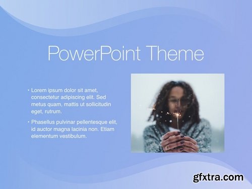 Blue Wave PowerPoint Template