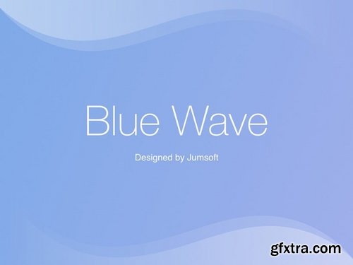 Blue Wave PowerPoint Template