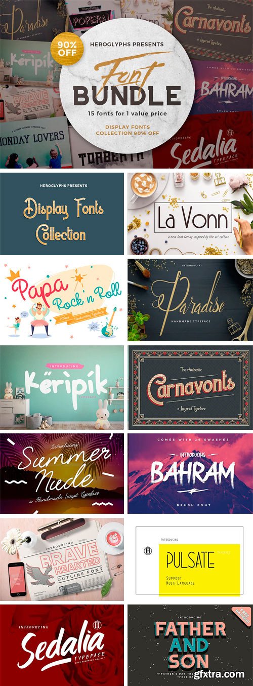 CM - Display Font Collection 2348347