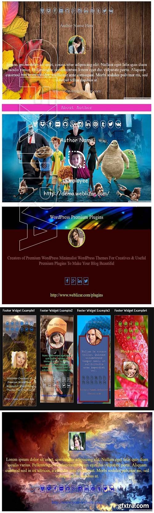 CreativeMarket - About Author Pro WordPress Plugin 2368367