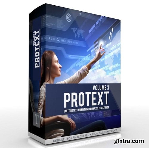 Pixel Film Studios - PROTEXT Vol.3: Plugin for Final Cut Pro X macOS