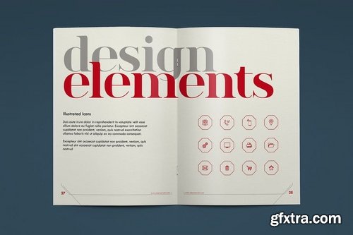 Typographic Art-Brand Guidelines Template