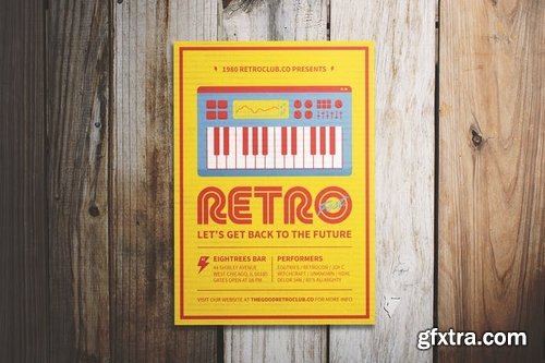 Retro Festival Flyer