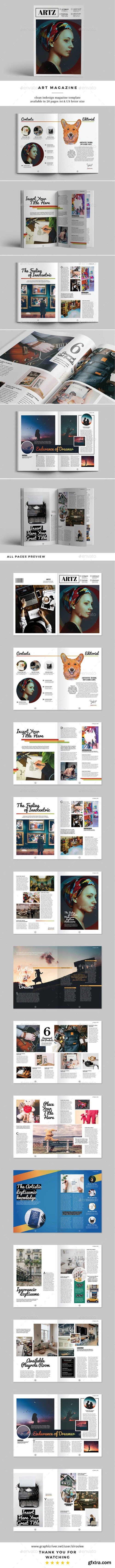 Graphicriver - Art Magazine Template 11109722