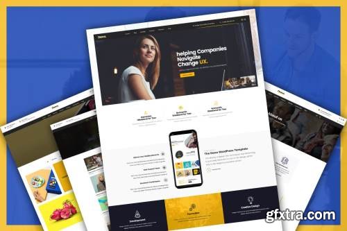 Corporate Business and Agency PSD Template