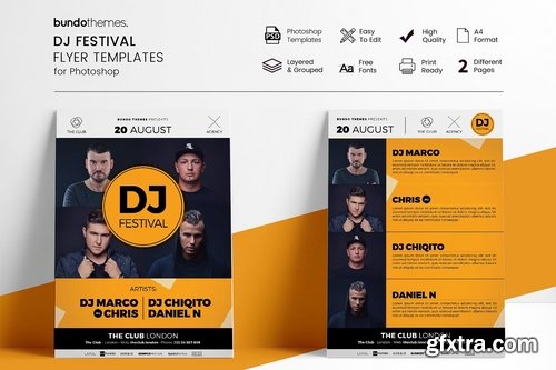 CM - DJ Festival Flyer Template 2381385