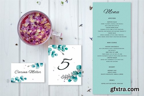 CM - Wedding Invitation Suite Foliage 2298765