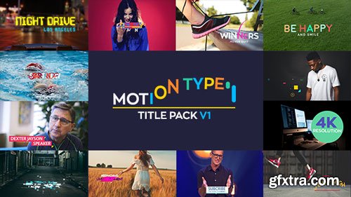 Videohive - Motion Type - Titles Pack - 20825273