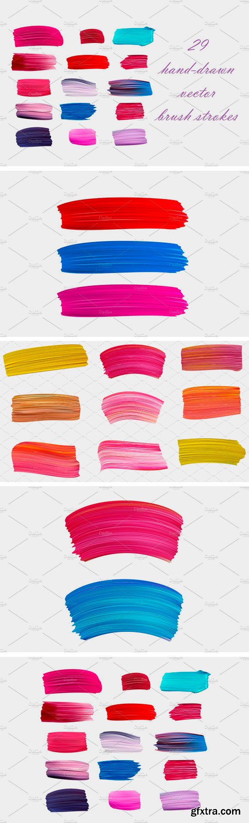 CM - Hand-Drawn Vector Brush Strokes 1729374