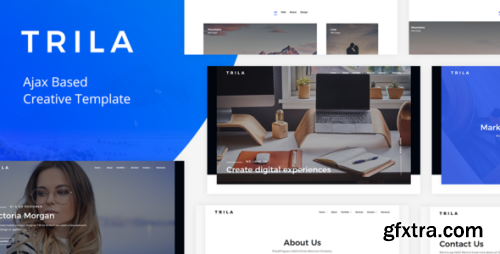 ThemeForest - Trila v1.0.2 - Ajax Based Creative Template - 20675699