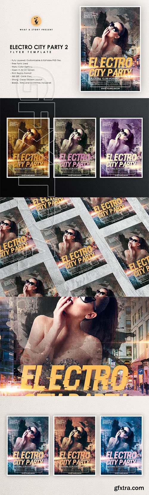 CreativeMarket - Electro City Party 2 2443116