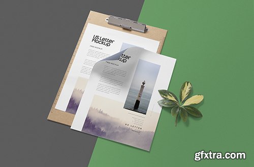 Letterhead Mock up PSD