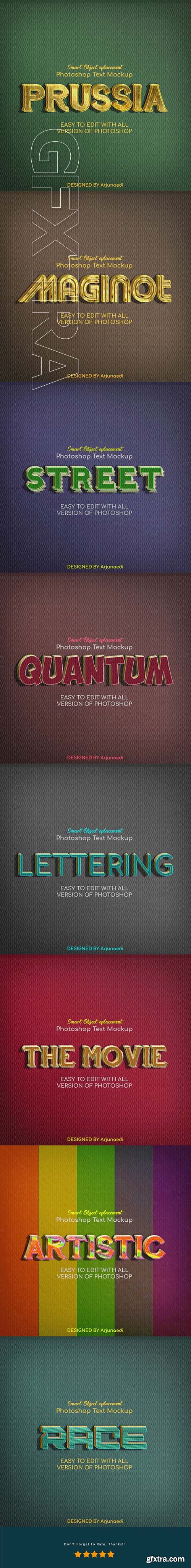 GraphicRiver - Retro Text Effect Styles 21737169