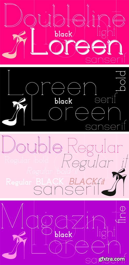 Loreen Font Family