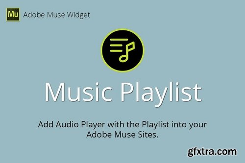 CM - Music Playlist Adobe Muse Widget 2380981