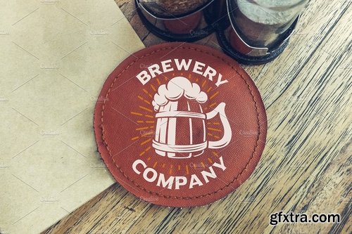 CM - Set of Vintage Beer Emblems 2381816