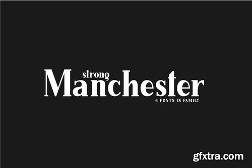 CM - Manchester. Serif family 2374170