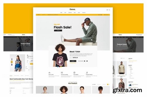 Make Minimal Online shop For Multi Purpose website