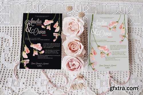 Botanical Wedding Invitation