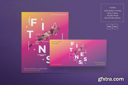 CreativeMarket Mega Bundle | Fitness Training Gym 2381054