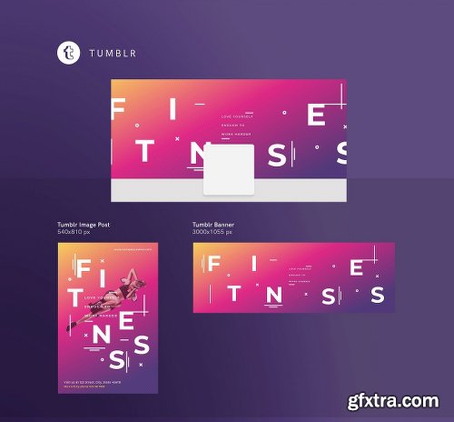 CreativeMarket Mega Bundle | Fitness Training Gym 2381054