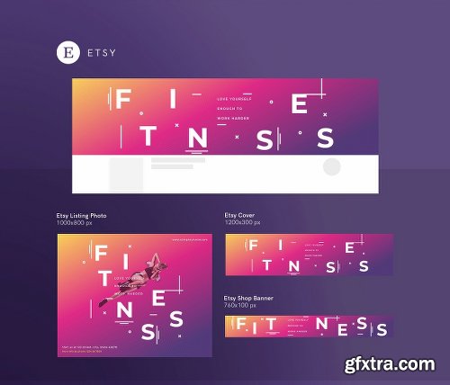 CreativeMarket Mega Bundle | Fitness Training Gym 2381054