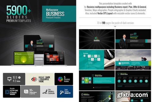 CreativeMarket MultiEco | Business Template 2382560