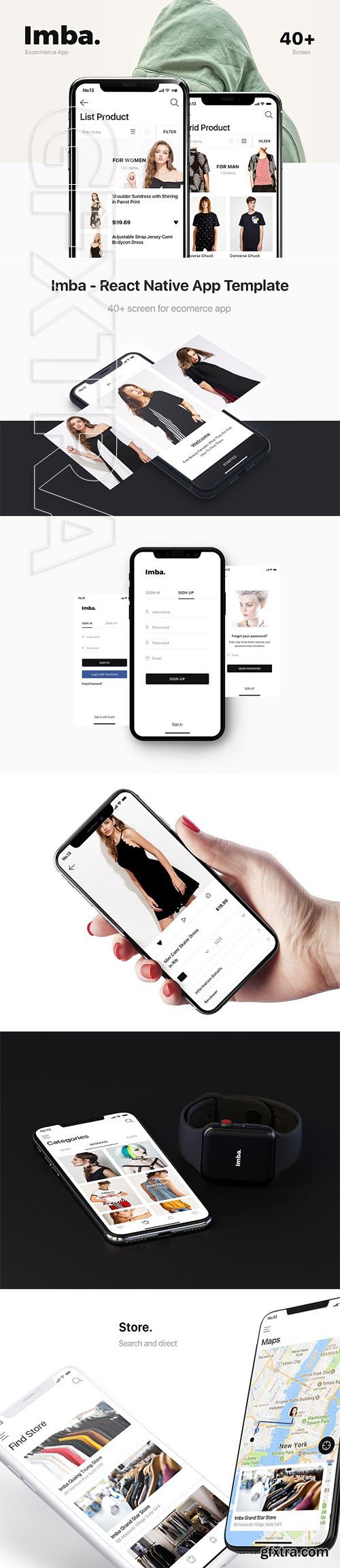 CreativeMarket - Imba React Native App Template 2444969