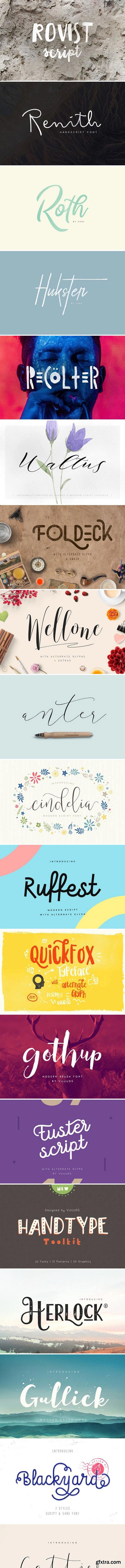 CM - Huge Font Bundle 1647224