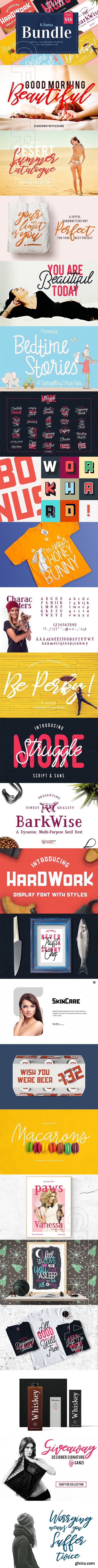 CreativeMarket - The Font Bundle 2441562