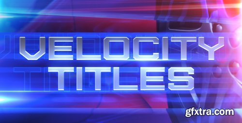 Videohive Velocity Titles 18285280