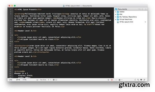 TextMate 2.0-rc.9 macOS