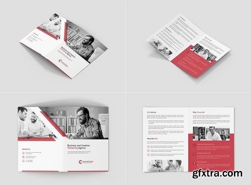 GraphicRiver - Business Marketing – Brochures Bundle Print Templates 10 in 1 21522205