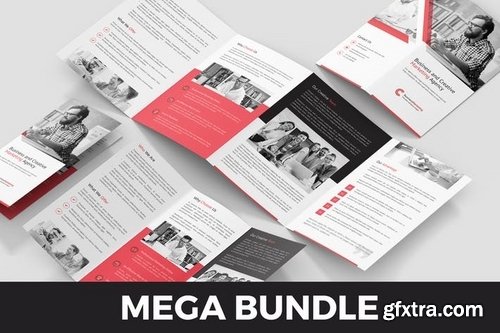 GraphicRiver - Business Marketing – Brochures Bundle Print Templates 10 in 1 21522205