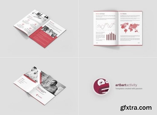 GraphicRiver - Business Marketing – Brochures Bundle Print Templates 10 in 1 21522205