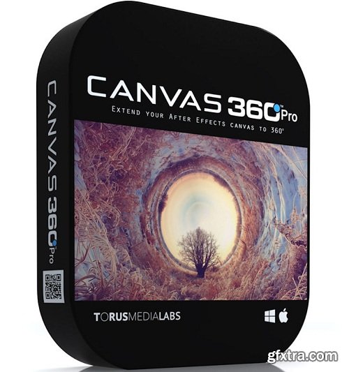 Torus Media Labs Canvas 360 Pro v1.33 for After Effects